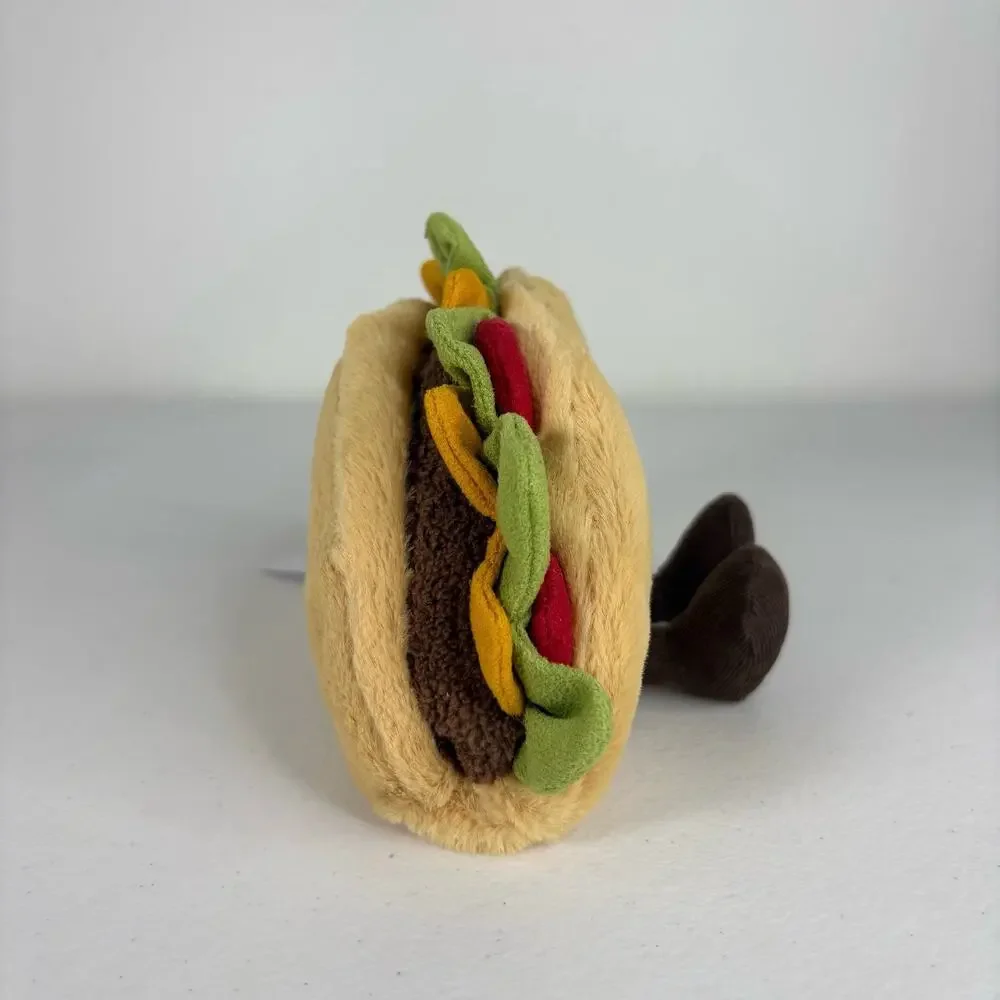 Jellycat London Amuseables Taco Small Soft Food Plush Collectible Toy